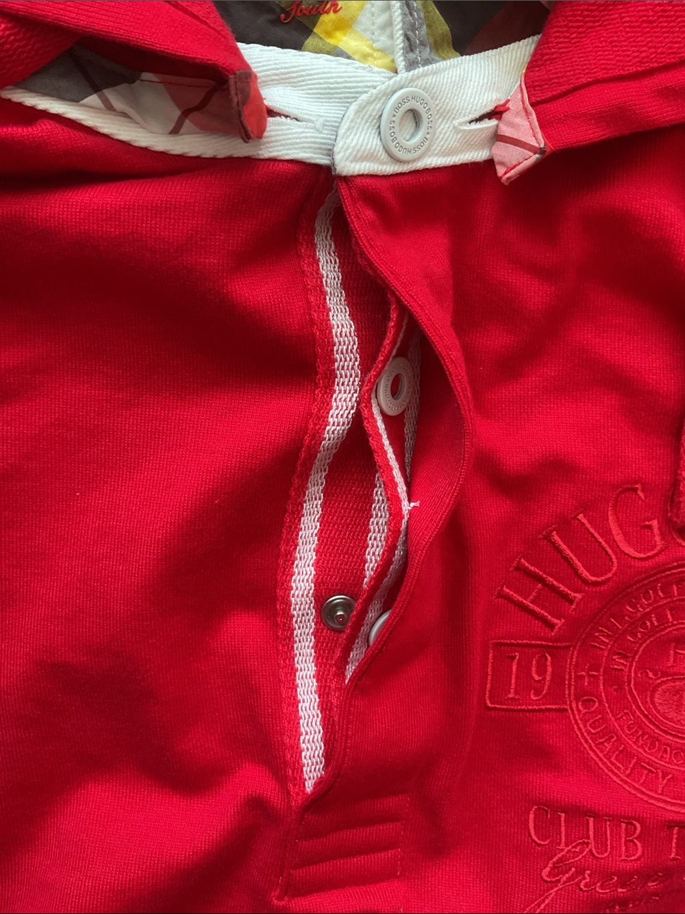 Hugo Boss Collared Hoodie - Picture 6 of 12